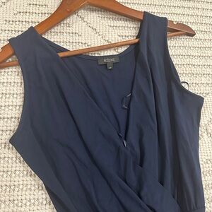 Eclipse Deep Blue Sleeveless jumpsuit